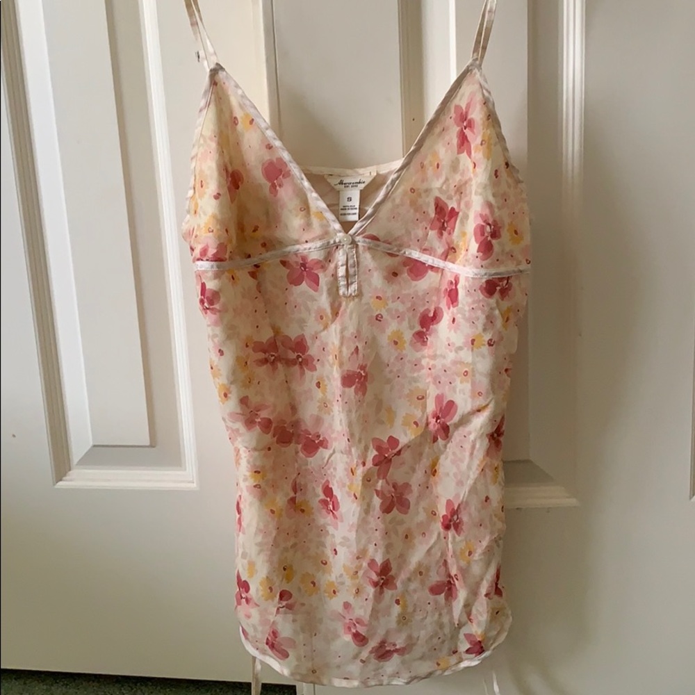 Abercrombie and Fitch floral tank